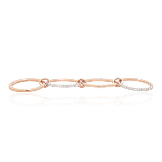 Rose Gold Diamond Ring